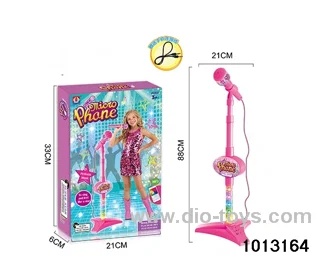 MICROPHONE WITH LIGHT IN COLOR BOX