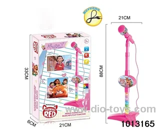 MICROPHONE WITH LIGHT IN COLOR BOX