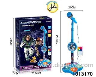MICROPHONE WITH 5 LIGHT IN COLOR BOX