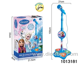 MICROPHONE WITH 5 LIGHT IN COLOR BOX