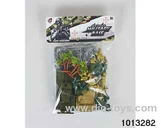 Military suit in 49pcs PVC bag