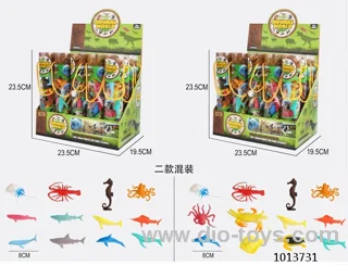 animal set in display box