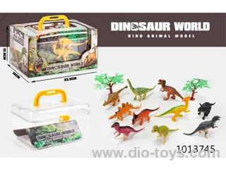 dinosaur set in Window box