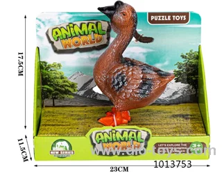 animal set in color box