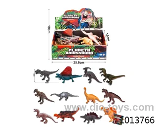 dinosaur set in display box