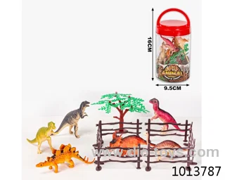 dinosaur set in Barrel