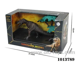 dinosaur set in Window box