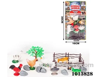 animal set in Blister with insert