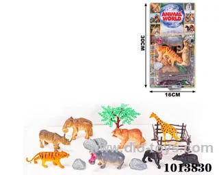 animal set in Blister with insert