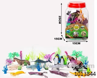 40pcs animal set  in Tin