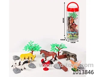 animal set  in Tin