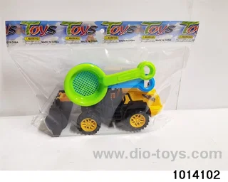 Engineering car toy set in opp bag