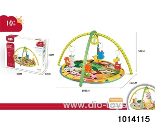 Round blanket baby mat in color box