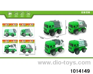 Sliding truck in opp bag