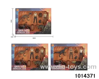 Simulation model toy set in window box