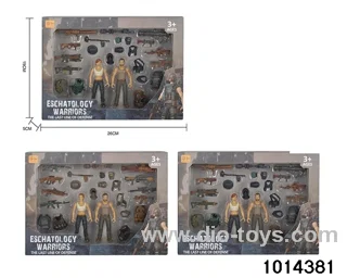 Simulation model toy set in window box