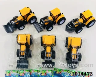 pull back car 3color mixed loading in Opp bag