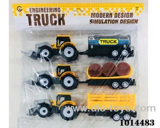 pull back car in  PP bag with header