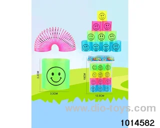 12pcs rainbow spring in opp bag