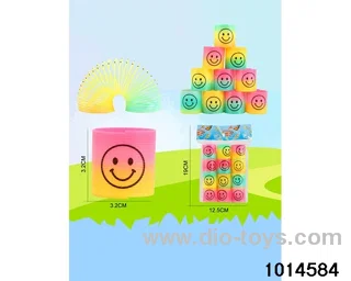12pcs rainbow spring in opp bag