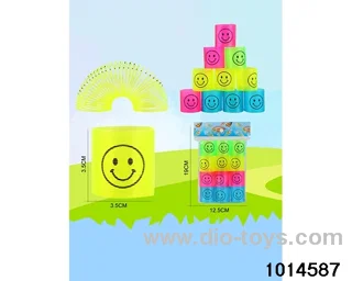 12pcs rainbow spring in opp bag