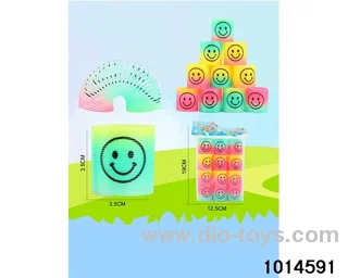 12pcs rainbow spring in opp bag