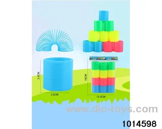 12pcs rainbow spring in opp bag