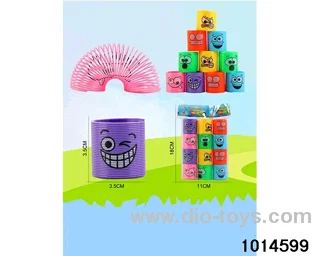 12pcs rainbow spring in opp bag