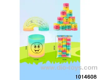 12pcs rainbow spring in opp bag