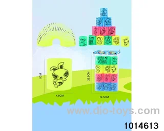 12pcs rainbow spring in opp bag