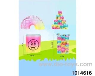 12pcs rainbow spring in opp bag