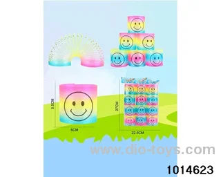 12pcs rainbow spring in opp bag