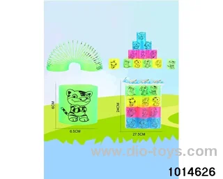 12pcs rainbow spring in opp bag