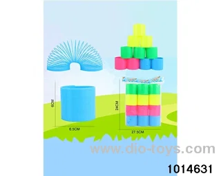 12pcs rainbow spring in opp bag