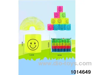 24pcs rainbow spring in box