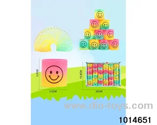 24pcs rainbow spring in box