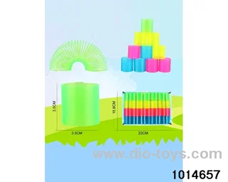 24pcs rainbow spring in box