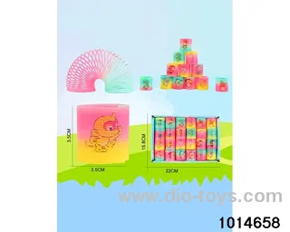 24pcs rainbow spring in box