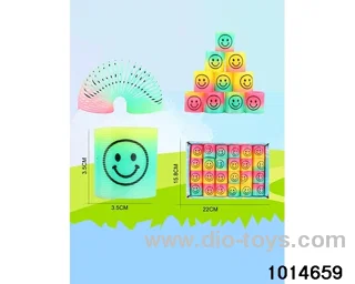 24pcs rainbow spring in box
