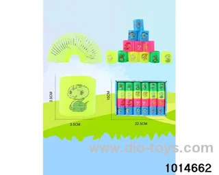 24pcs rainbow spring in box