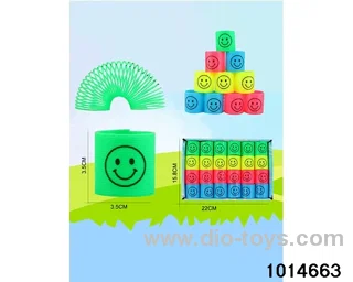 24pcs rainbow spring in box