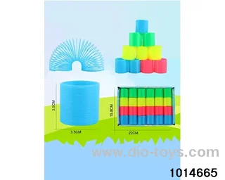 24pcs rainbow spring in box
