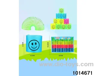 48pcs rainbow spring in box