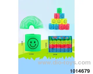 48pcs rainbow spring in box