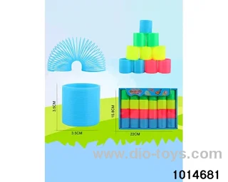 48pcs rainbow spring in box