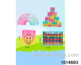 48pcs rainbow spring in box