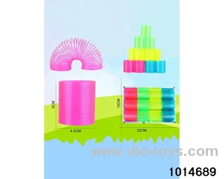 12pcs rainbow spring in box