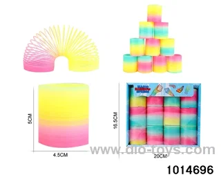 12pcs rainbow spring in box