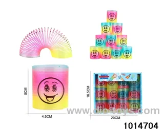 12pcs rainbow spring in box