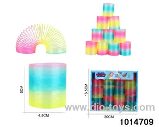 12pcs rainbow spring in box
